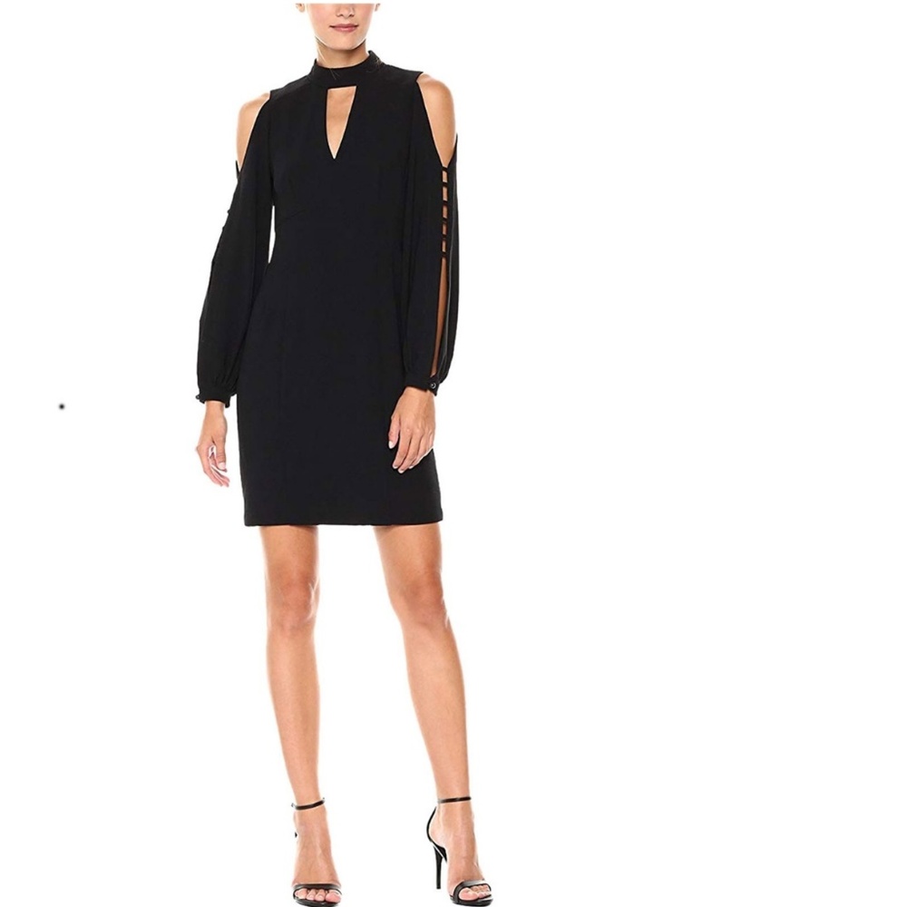 SOLD ON E BAY Nanette Lepore Dita Dress Black NWT - Picture 1 of 8